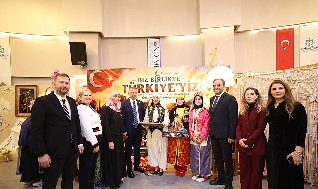  Başiskele KO-MEK sergi açılışına büyük ilgi