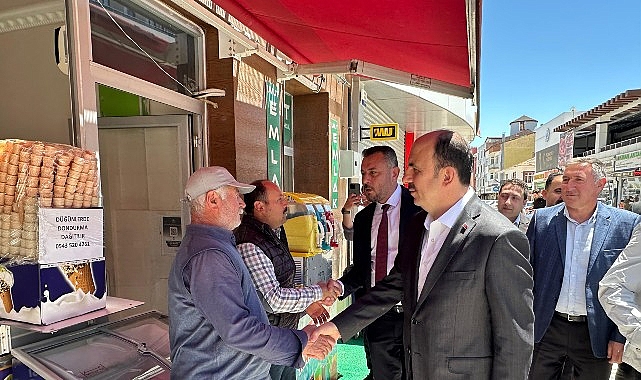  Başkan Altay Cihanbeyli ve Kulu’yu Ziyaret Etti, Kulu İtfaiye Merkezi’nin Temelini Attı